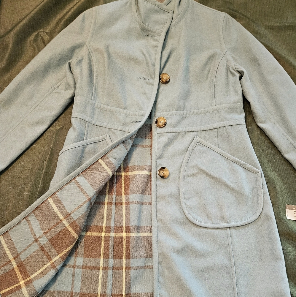 Mint Green, Vintage Women's Coat New With Tags
